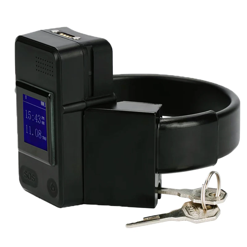 Megastek MT65PLUS GPS Location Ankle Home Offender Electronic Tracking Monitor Ankle 4G with Two way call