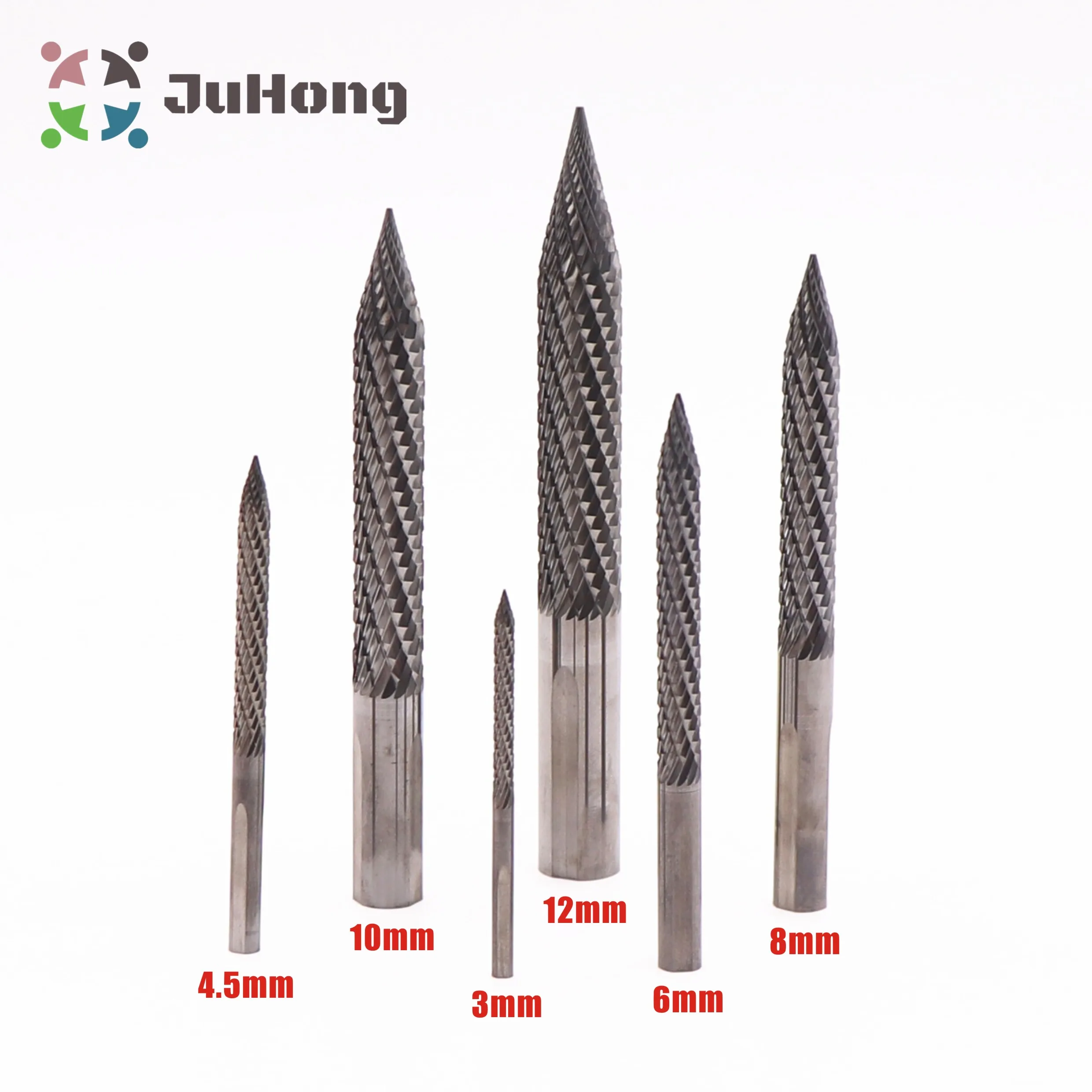 1 pair 3mm Super Hard Solid Carbide Cutter Rotary Burrs Carbon Steel Drill Bit Pneumatic Drill Bit Patch Plug Tire Repair Tool