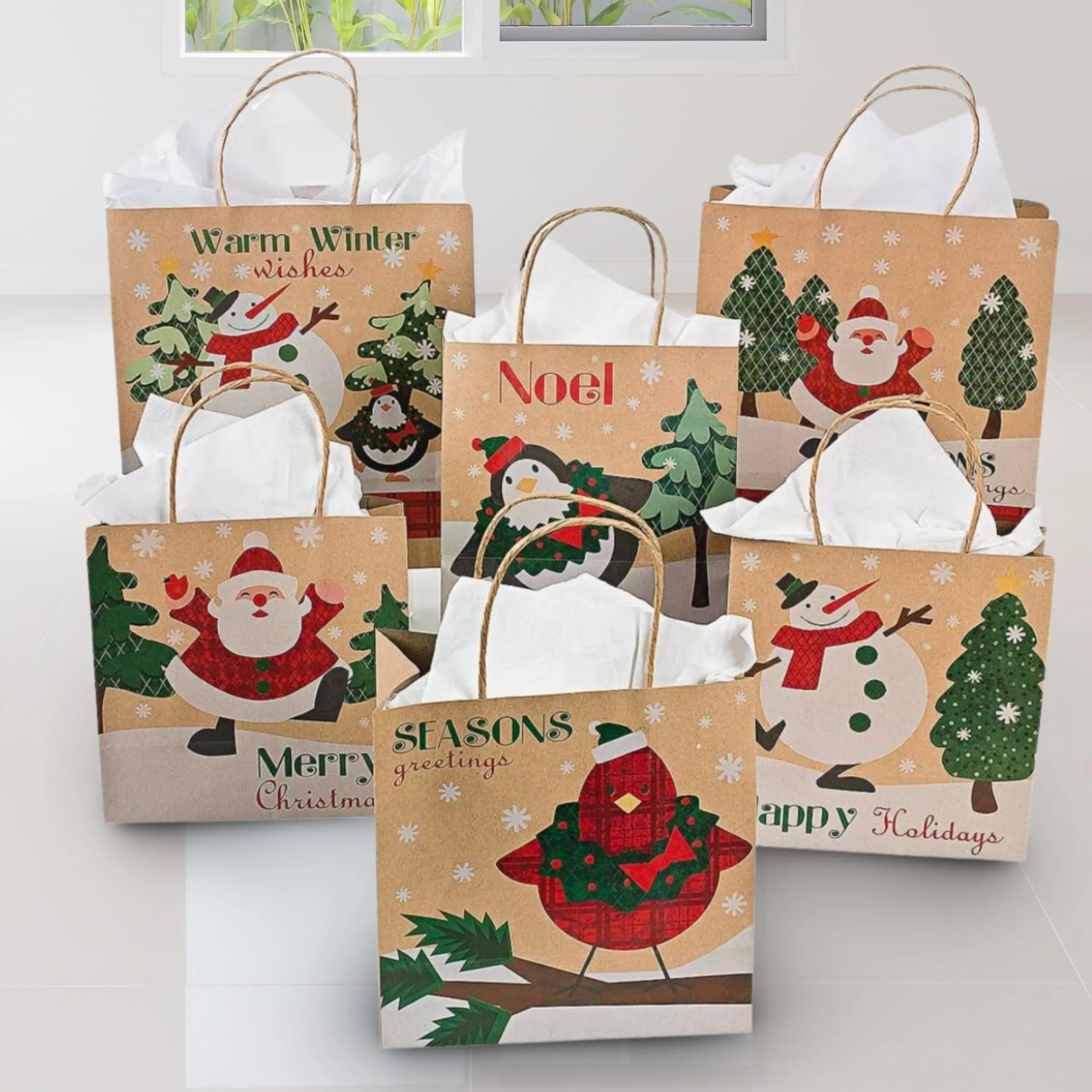 gift food clothes brown biodegradable black restaurant business craft customized custom logo luxury paper bags for flowers