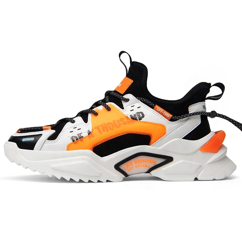
Way Forward 2020 new thick sole non-slip breathable fashion casual sneaker glow-out viscose shoes 