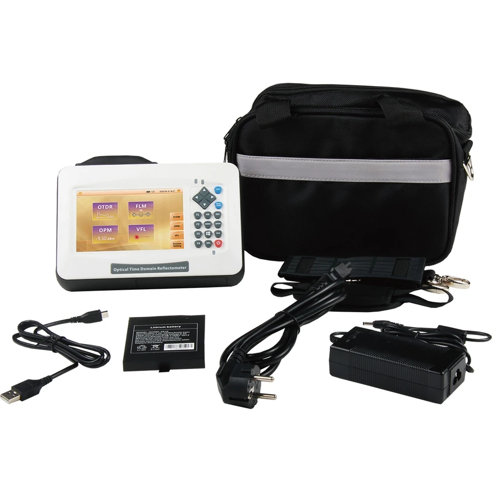 Мульти-функциональный OTDR 1310/1550nm 32/30dB с синхронная передача данных устройство локального контроля переходники 11 в 1 волоконно-оптические измерительные инструменты для FTTX тестирования одним Ke