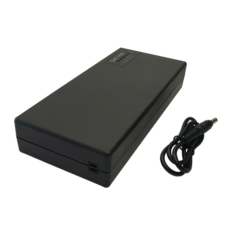 CYHX Original Factory Portable DC Online 12V 3A Mini UPS 18650 Lithium Backup Battery for Modem CCTV Camera WiFi Router DVR