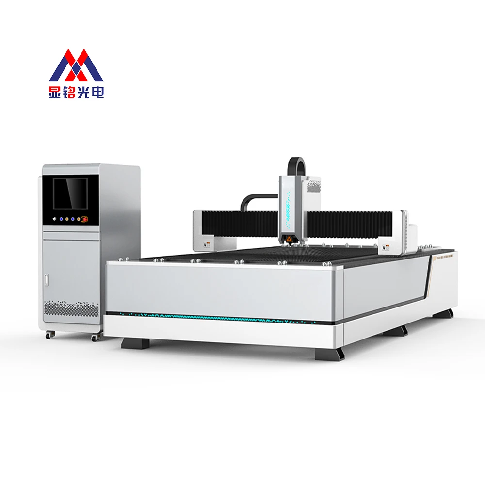 XM Automatic Cypcut 1530 Fiber Laser Cutting Machine 1500W 2KW 3KW Hanli Water Chiller Lazer Cutter Fiber For Metal Aluminum
