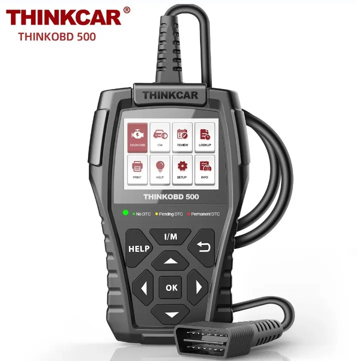 2022 новейший выпуск THINKOBD 500 универсальный сканер OBDII для полной диагностики системы полное программное обеспечение бессрочное обновление THINKDIAG