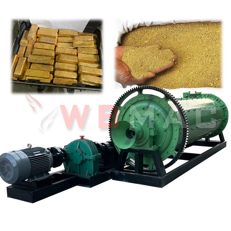 Gold Ore Small Lab Ball Mill 900*1800 planetary ball mill