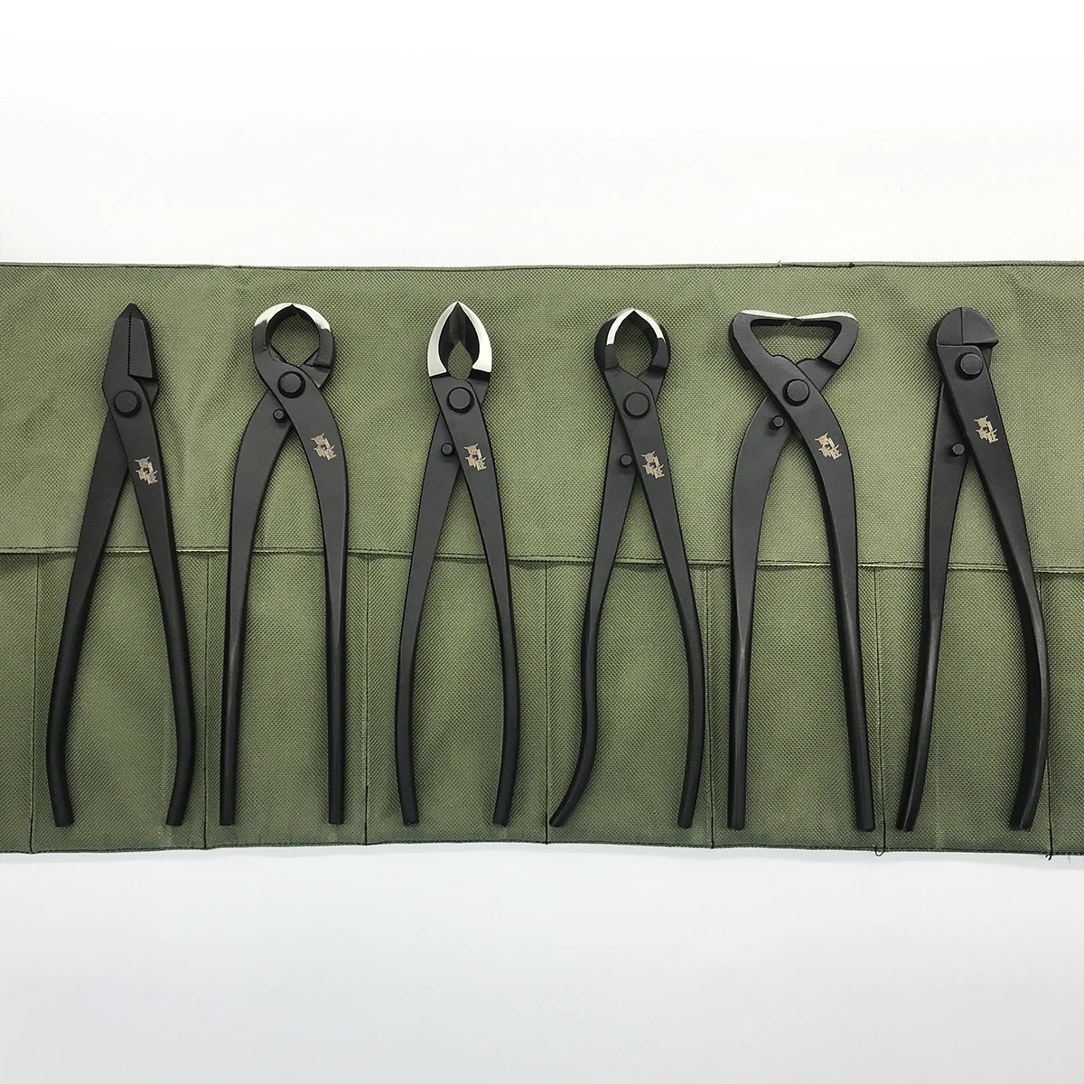 Plant Cutting 5pcs Manganese Steel  black Single hand processing bonsai garden cutting tools small tree shear bonsai tools set