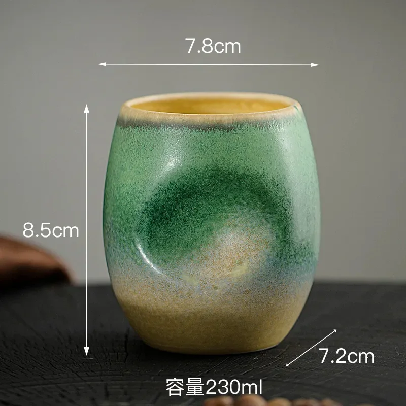 Trending Products 2023 New Japanese Tea Cup Coffee Drinkware Elegant Ceramic Arabic Teaware Mug Gift Handmade Pottery Cups