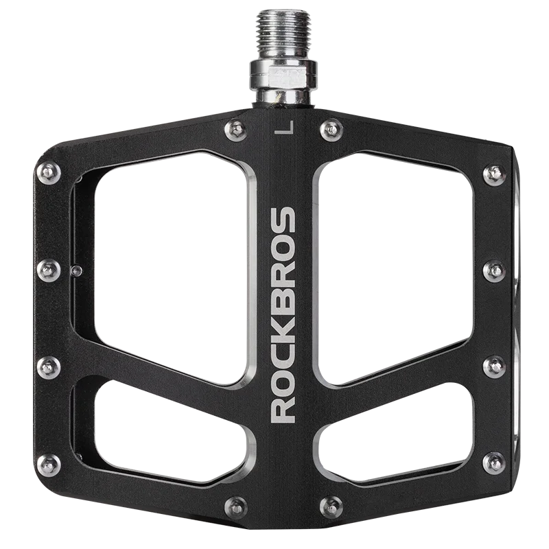 ROCKBROS Bike Widen Platform Pedals MTB Aluminum Alloy Bicycle Parts Cycle Foot Bearing Pedal