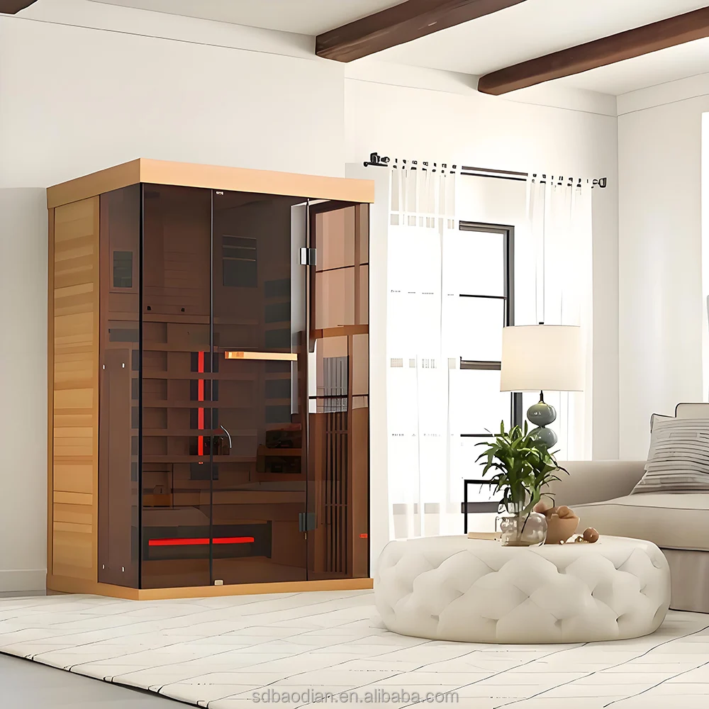 Factory exports high quality sauna iron fir dry steam indoor sauna room