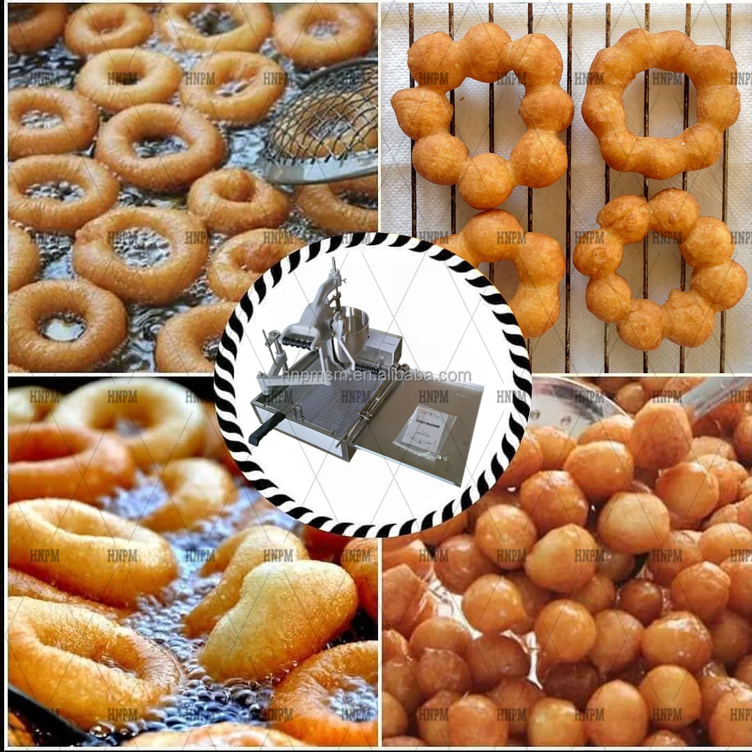 Factory Hot Sale 3 In 1 Donut Maker Factory Cheap Price Donut Glaze Machines Donut Extruder Machine