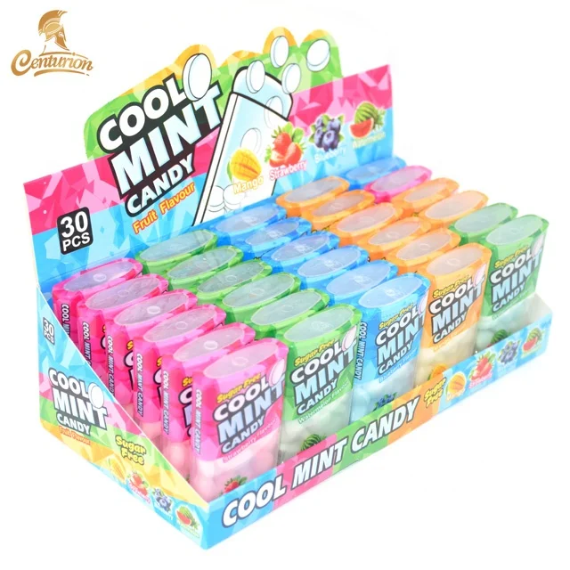 customizable packaging sugar free fruit flavor mint candy tablet