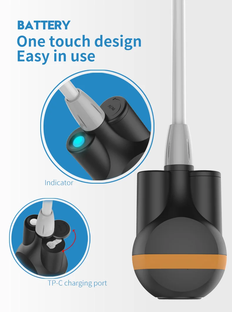 12V Portable Shower pump, USB Rechargeable Lightweight Outdoor Camping Bathroom Travel Shower