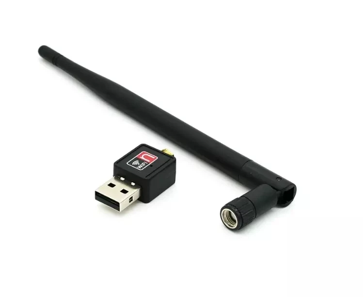  Мини USB беспроводной адаптер 150 Мбит/с WIFI приемник 802.IIN с антенной 2 0 Сетевая карта