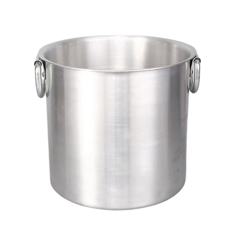 High quality aluminum pot/large aluminum cooker/cooking soup bucket