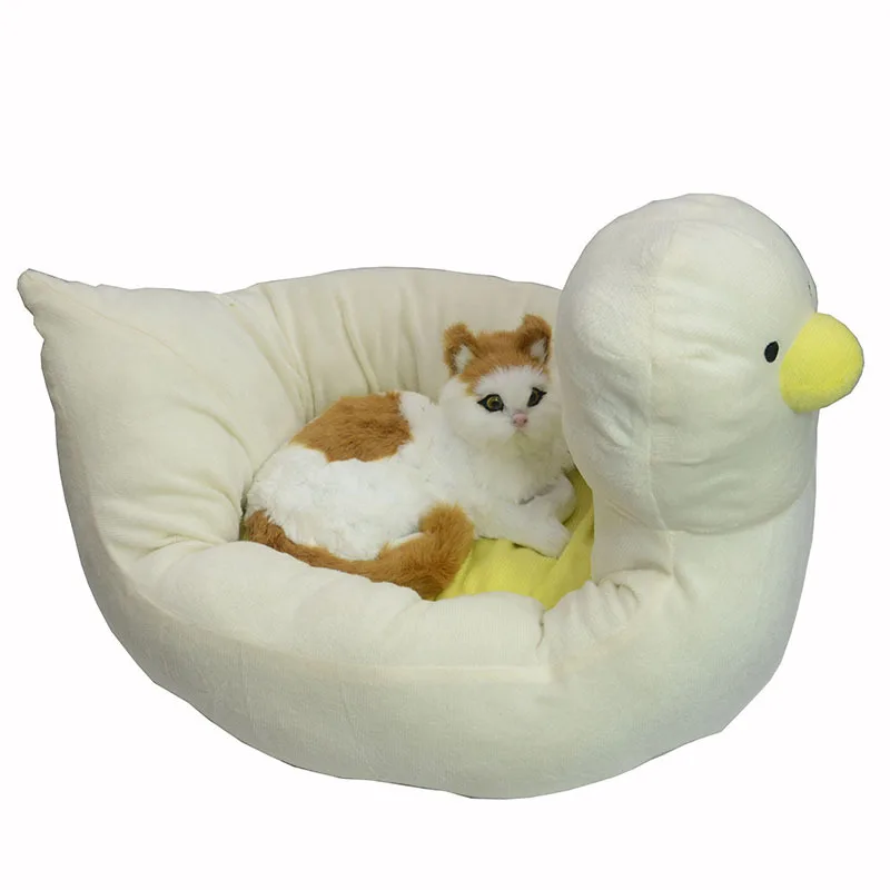 New design popular  Banana Duck Winter Cat Litter Custom warm pet mat Warm kennel pet supplies