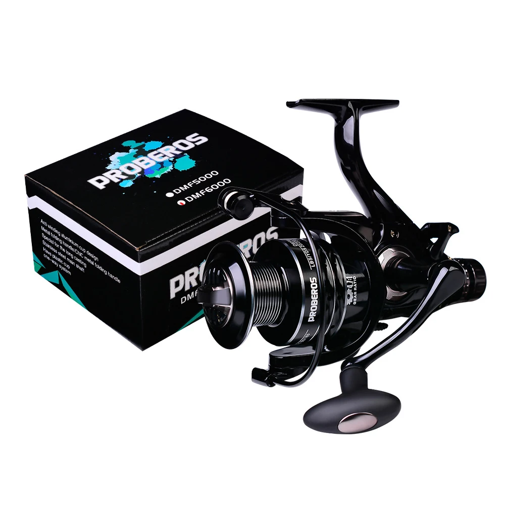New Fishing Gear 5.2:1 4.7:1 Full Metal Spool Spinning Pole Lure Sea Fishing Tackle High Speed Long Casting Fishing Reel