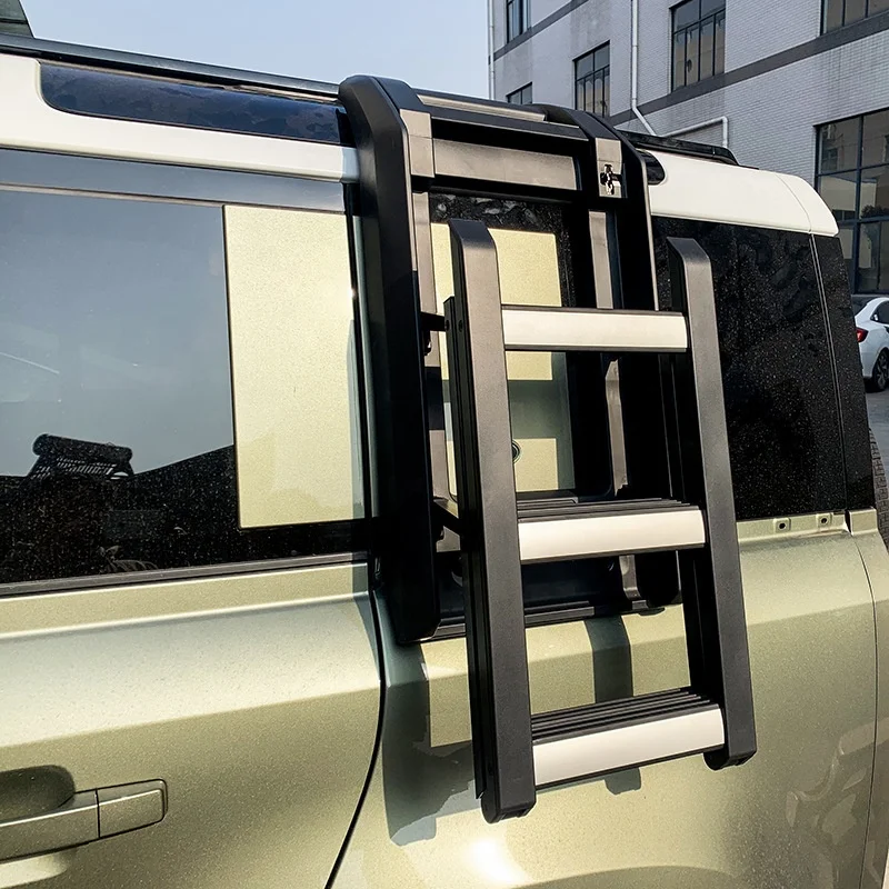 Offroad 4x4 Auto Part aluminum chrome car roof rack for 2020 Land Rover Defender car accessories roof luggage
