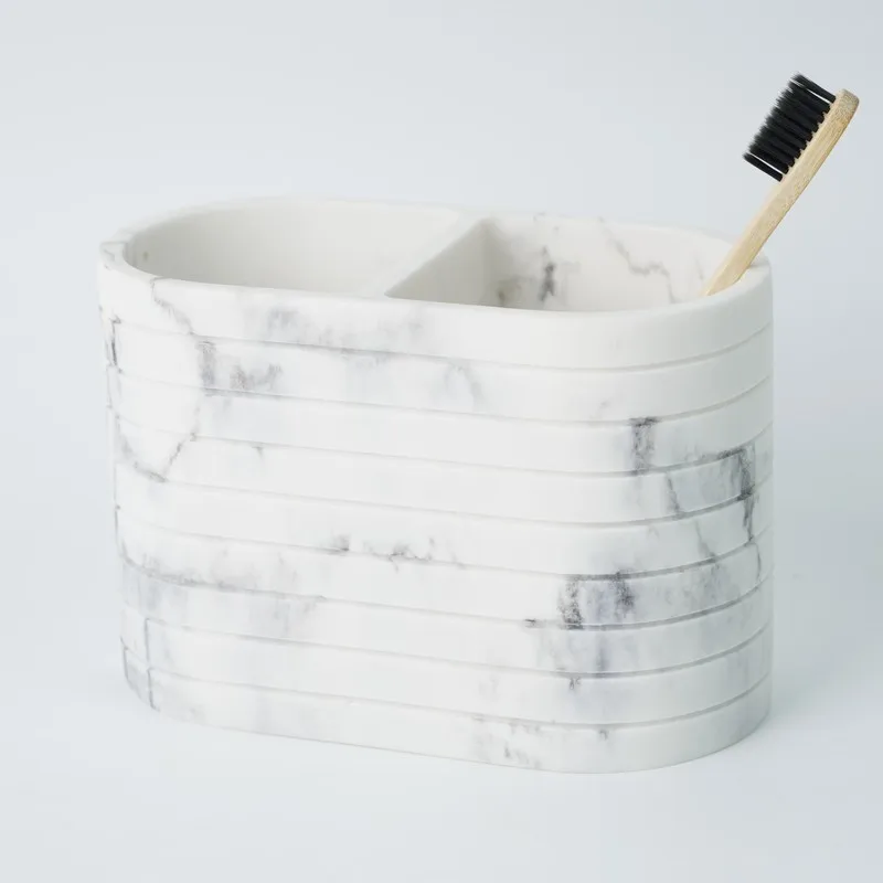 2024Different types of Tooth brush holder Canisters Storage Box High Quality Bathroom Accessories Set use in Bathroom