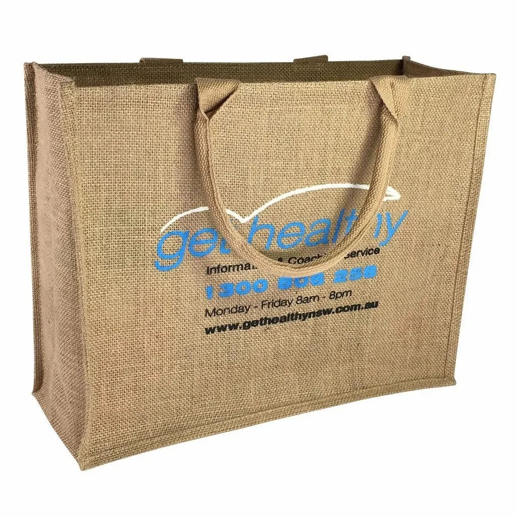 big jute bag tote large jute bag tote jute bag