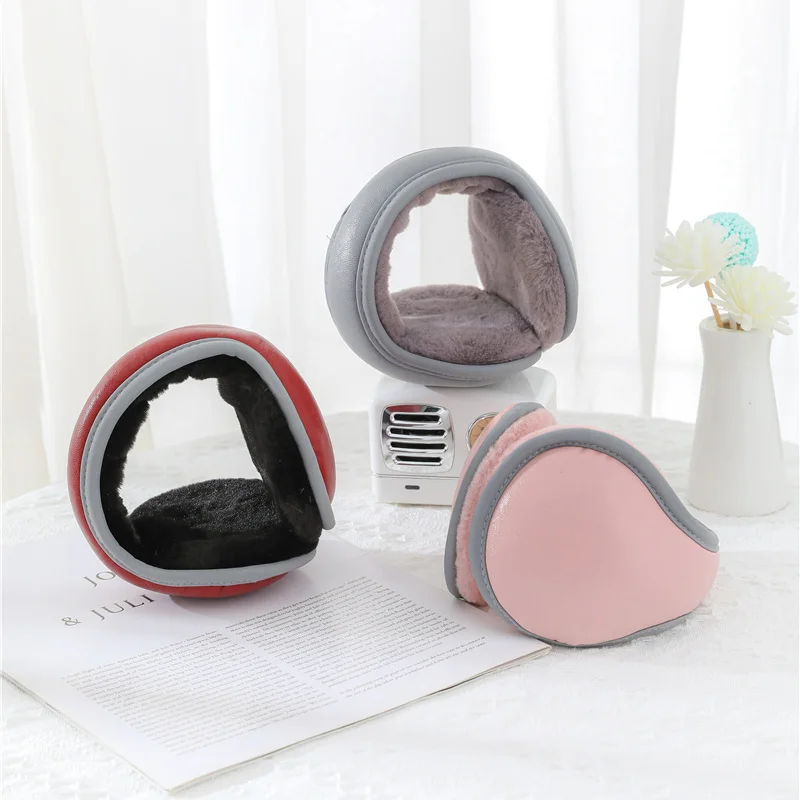 Wholesale Customised  winter Warmer polyester surface earmuff outdoor earwarmer ear muff
