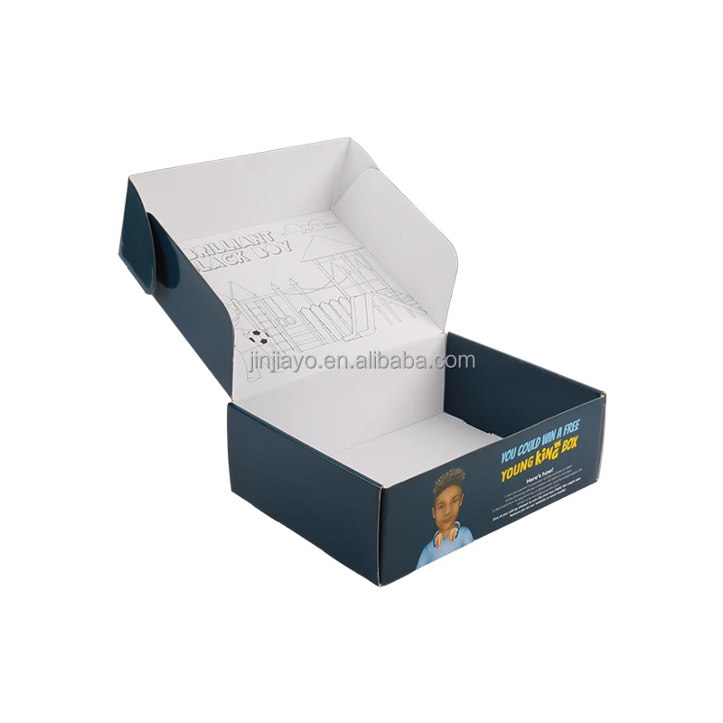 Wholesale Low Price Paper Packaging For Small Business Eco Friendly Packaging Custom Mailer Shipping Box Colorful Corrugated Box