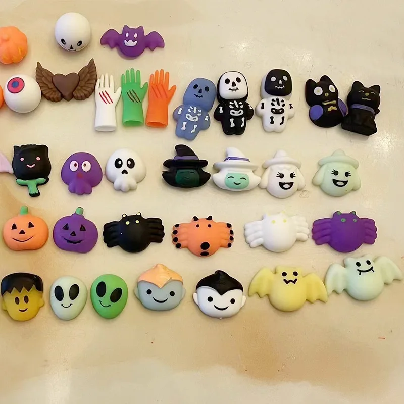 2022 Halloween Wholesale Slow Rising Rubber Custom Squishy Mochi Squeeze Anti Stress Toys