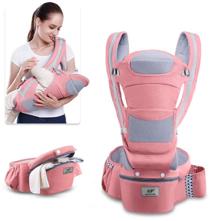 New Designer Baby Carrier With Lumbar Support Baby Front Pack Carrier Baby Shoulder Carrier