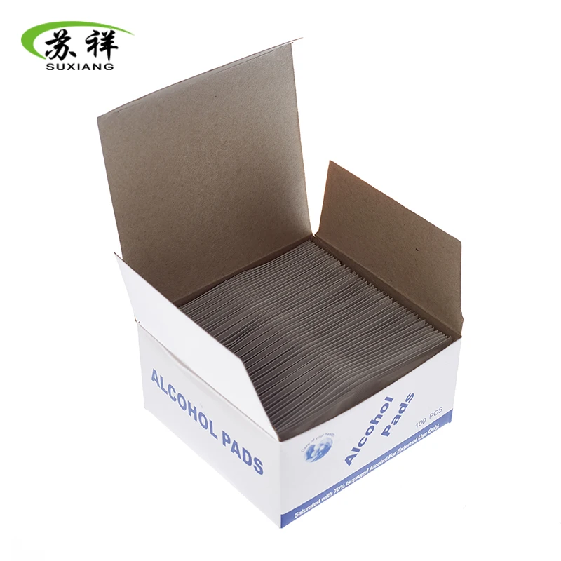 
Hot sale 70% isopropyl sterile prep pads packaging 