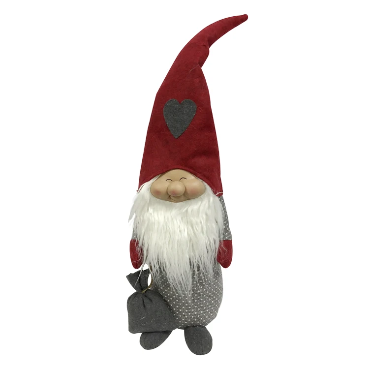
New wholesale buy plush Christmas Mrs gnome doll decorations Gnome Toy 