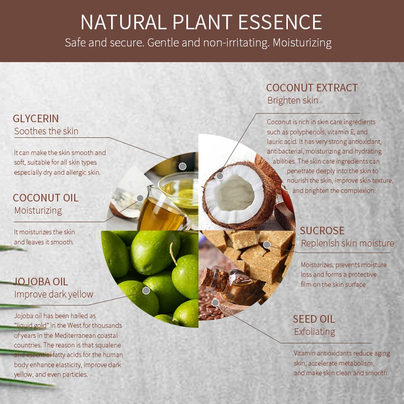  Wholesale Vendor Soap Natural Vegan Cleansing Whitening Skin Care Organic Coconut