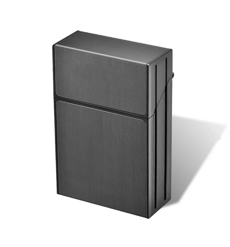 Rechargeable cigarette lighter Removable USB lighter cigarette case with lighter