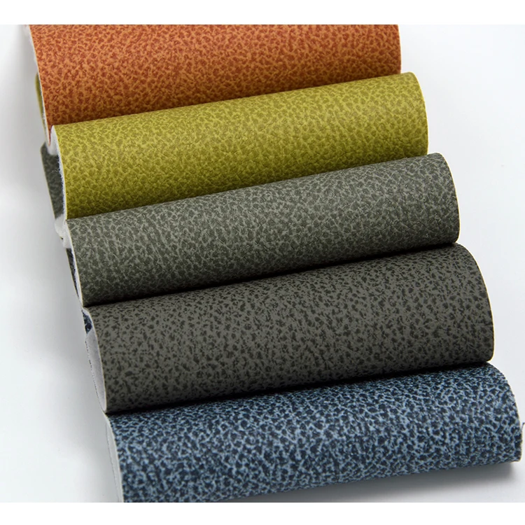 Hot sale 8380 lychee pattern leather wine box packaging stationery car mats PVC artificial leather fabric in stock