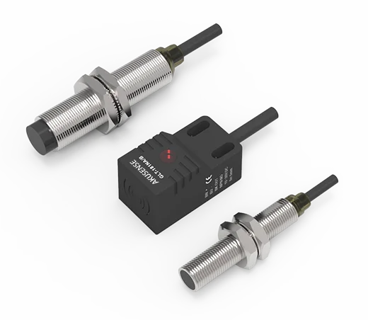 Sense M18 Hall Sensor Inductive Proximity Switch 5mm Sensing Distance Nickel Copper Alloy Housing