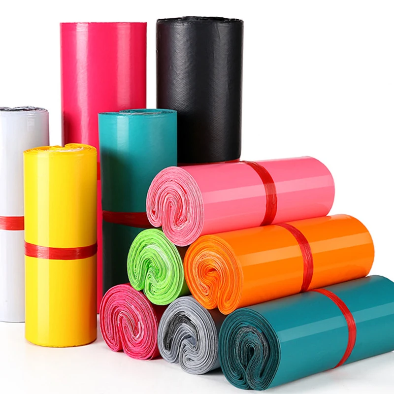 Color Express New Mail Bag Self-adhesive Waterproof Moisture-proof Plastic Envelope Gift Express Envelope Bags