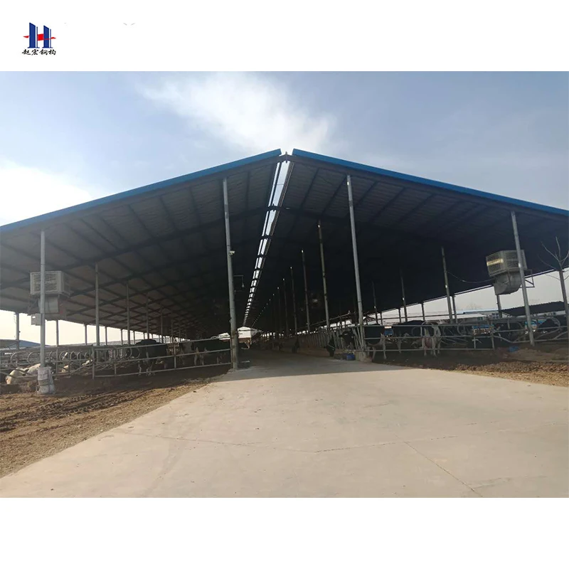 
Professional factory supply Prefabricated steel structure sheep farm shed with CAD design 