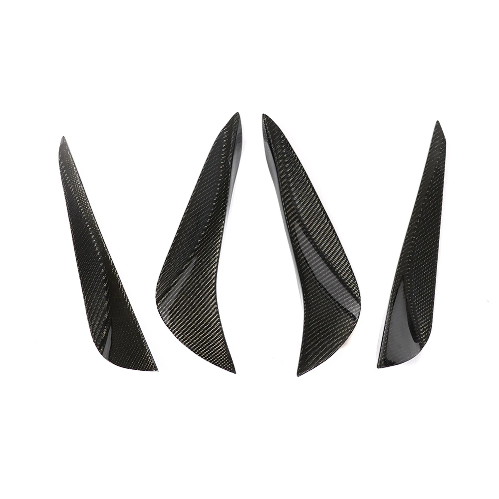 For Fr-S Frs Gt86 Ft86 Subaru BRZ  Toyota GT86 front side air vent Carbon Fiber Front Bumper Fins