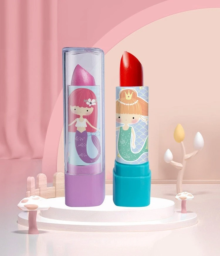 Wholesale Preschool Pretend Play Kids Make Up Toy Set Cosmetic Cute Princess Kit Cosmetics Bag Makeup Toys