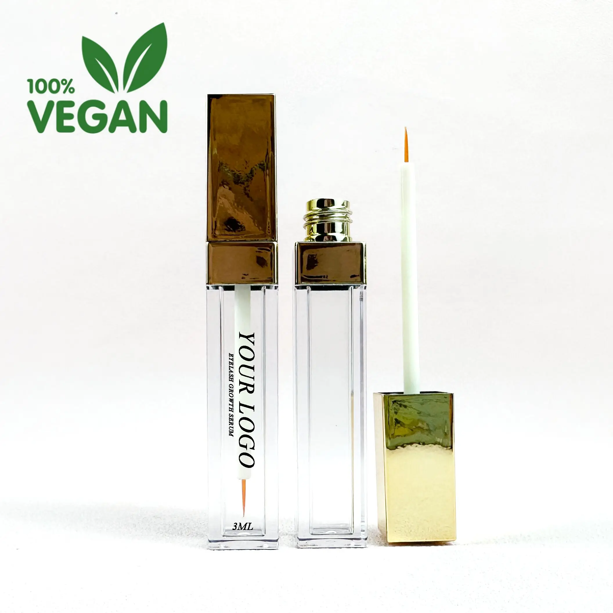 ZM Eyelash growth serum for lash extensions wholesale vegan oil-free lash serum Treatments MSDS GMP eyelash enhancer