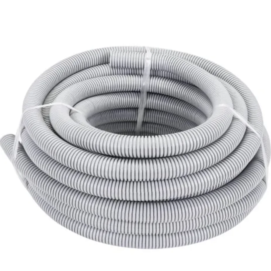White/Black/Orange Color 25mm PVC Corrugated Conduit Flexible Pipe