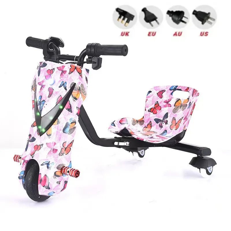 Children adult electric balance bike smart hot sale 36V self balancing 150W electric scooters Three speed adjustable light time