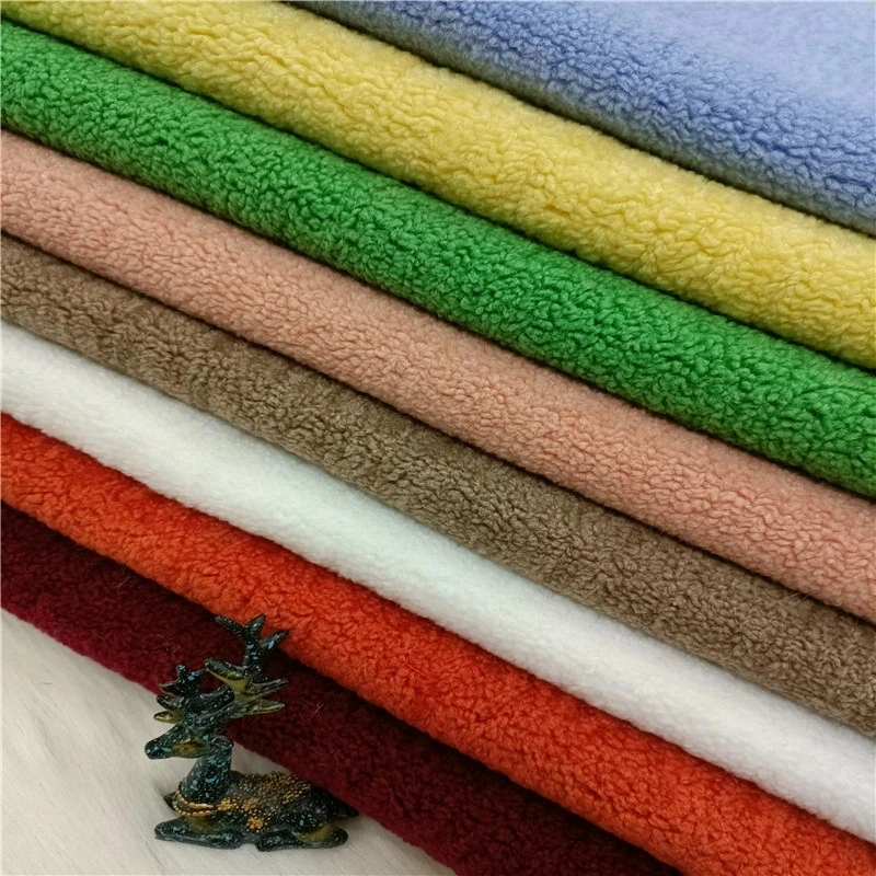 Kirin Fleece Teddy Fleece Grain Cashmere Paris Spring Autumn Winter Clothing Shoes and Hats Toy Fabric