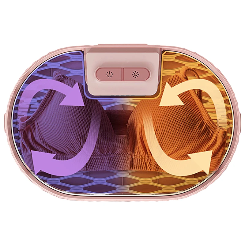 
 Сушка маленькая портативная сухая коробка для нижнего белья специальная дезинфекция Бытовая коробка для УФ стерилизации хранение в путешествии  