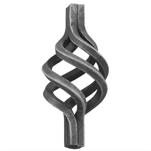 Декоративные корзины из кованого железа с 4 Удилами