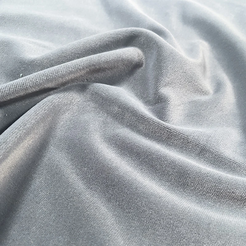 Waterproof Holland Knitted Velvet Upholstery Fabric for Home Textiles Clothing Jewelry Packaging Armchairs Bed Fabric