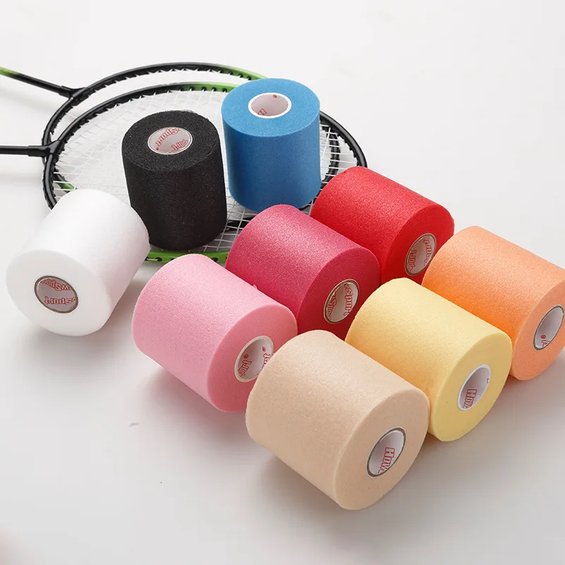 Custom Logo Printed Athletic Tape Cotton White Muslin Sports Tape Boxing Hand Tape