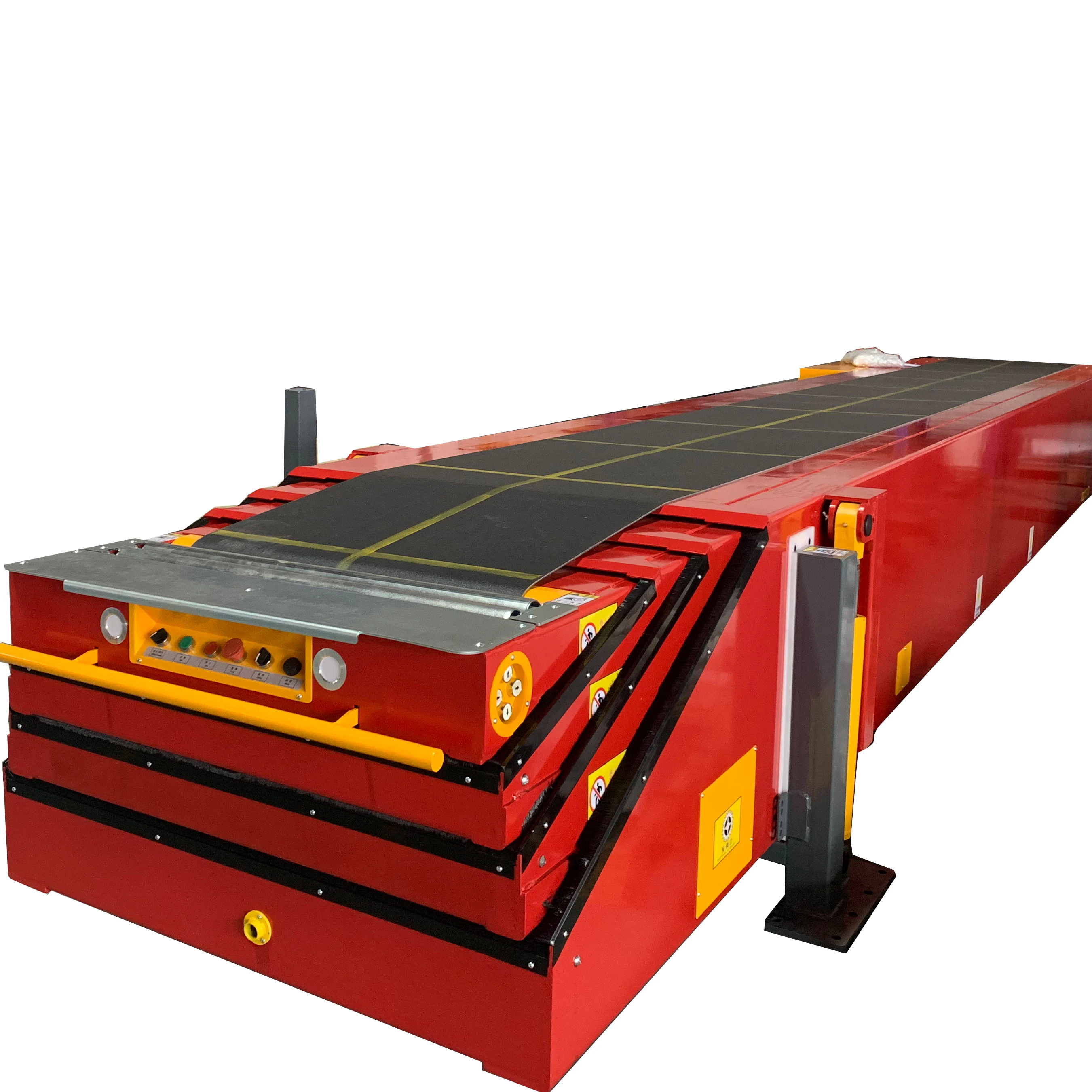 Telescopic Belt Conveyors / Extendable Conveyor Used for Loading Containers