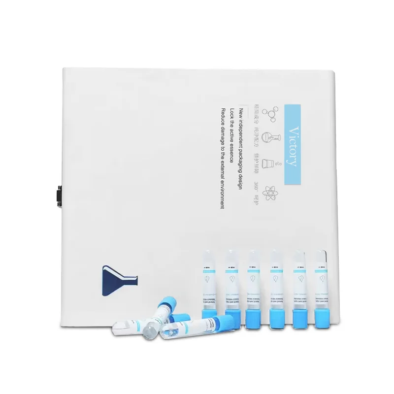 Whitening Remove-wrinkles Lifting Chips Vanadium Titanium Water Light Hexapeptide Serum Kit For Beauty Salon