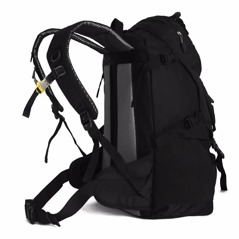 backpack manufacturer wholesale outdoor hiking bags waterproof wear-resistant sports travel backpack with shoes compartment