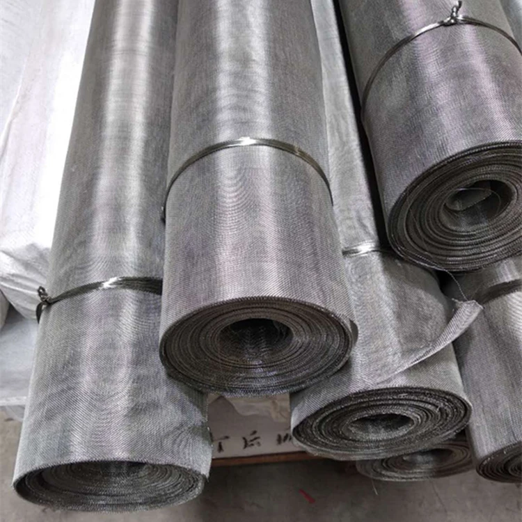 High precision Wire Mesh 20 40 60 80 Mesh stainless steel wire mesh cloth