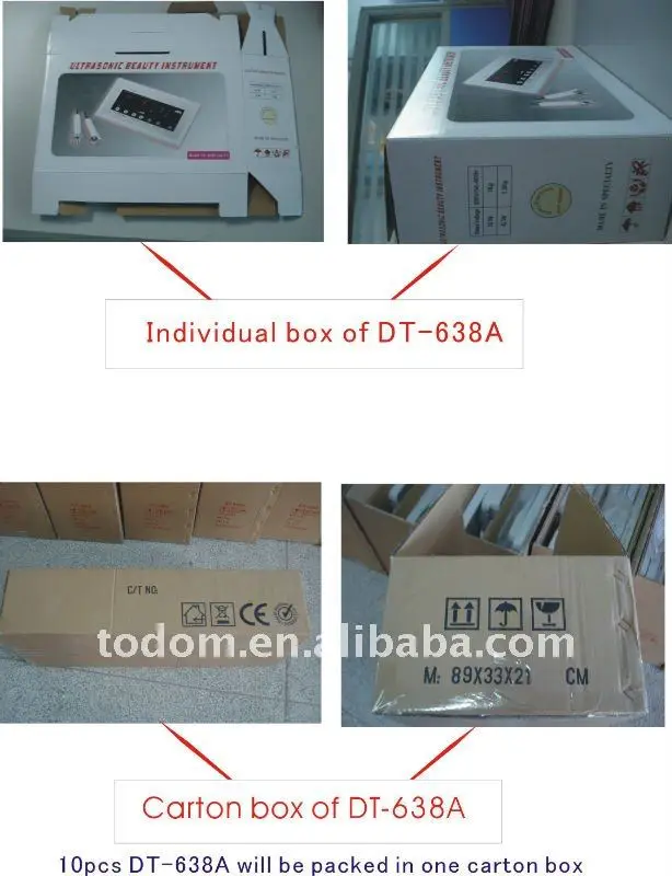 TODOM DT-638A factory price beauty machine  face massage beauty personal care anti aging anti wrinkle eye body face massager